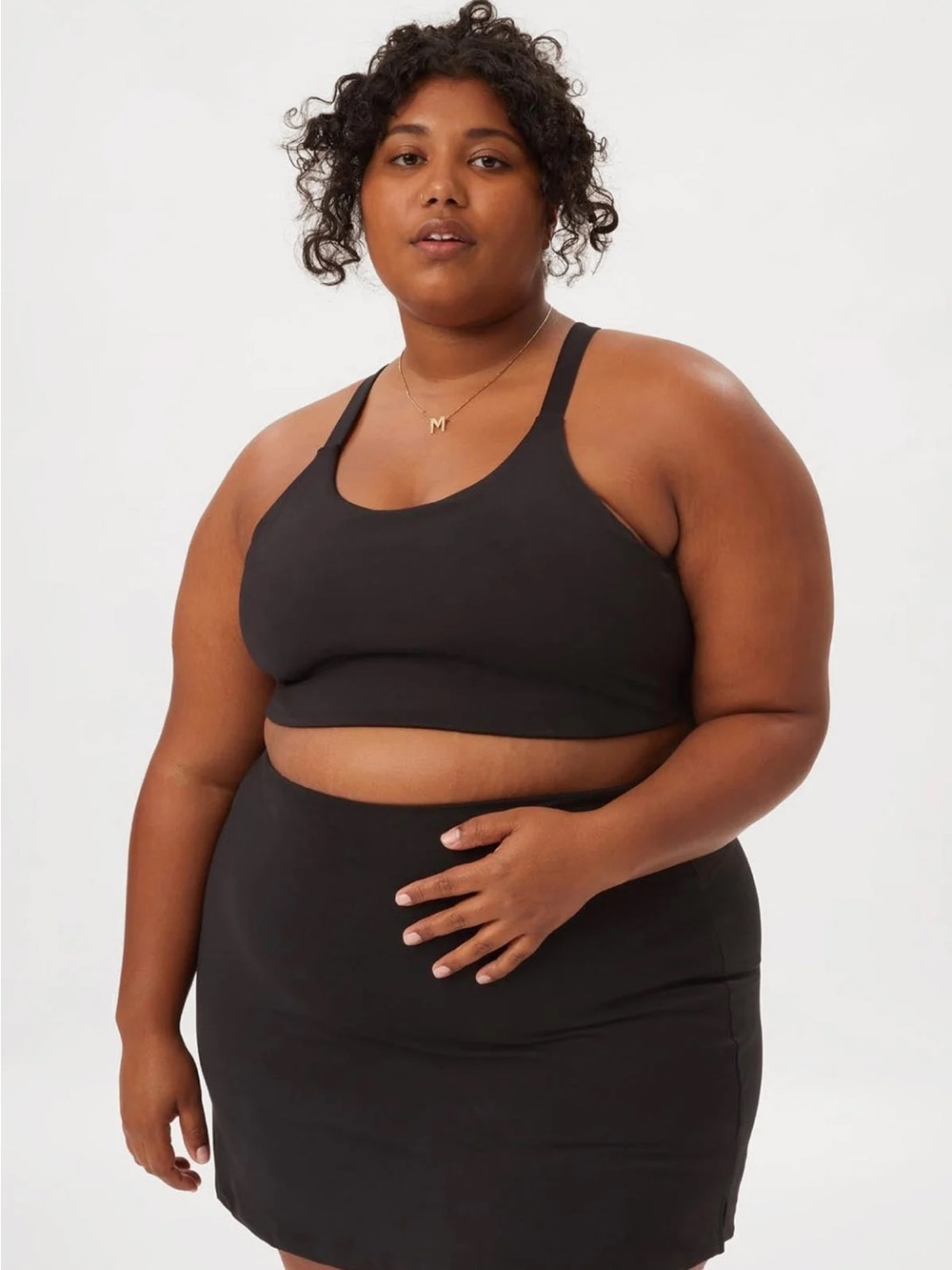 girlfriend collective Lou V-Back sports bra - Picture 5 of 6